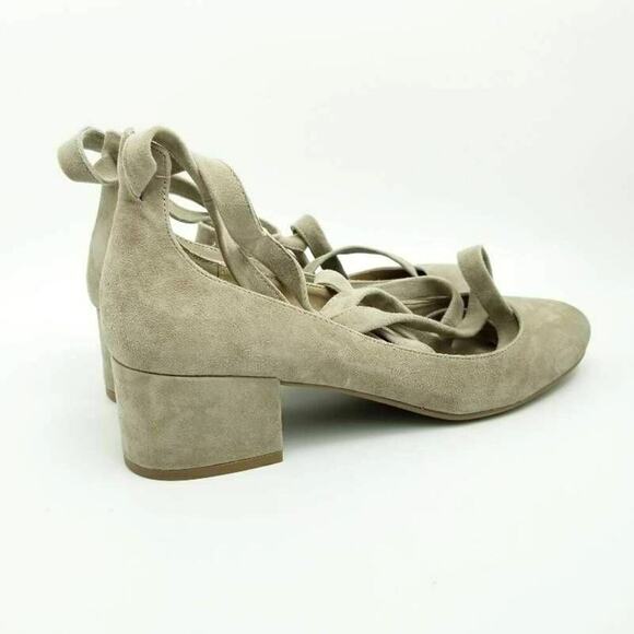 Steve Madden Williams Ankle Straps Lace Up Strappy Block Heel Shoes Round Toes 9 - Picture 11 of 12